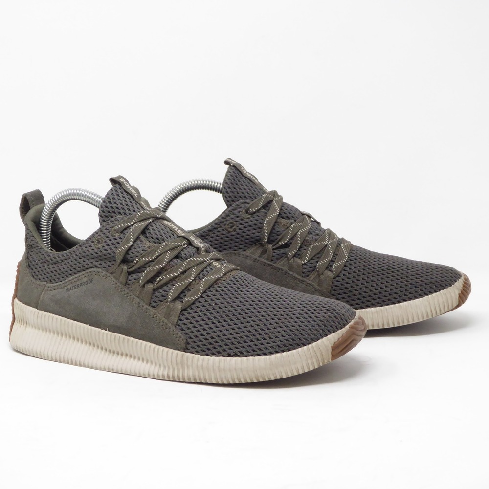 Women’s Olive Mesh Slip-On Sneakers